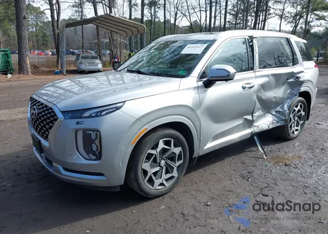 2021 Hyundai Palisade Calligraphy from USA, damaged, VIN KM8R7DHE3MU265709